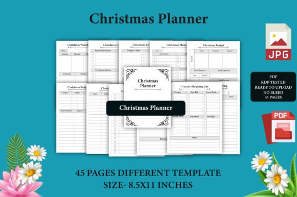 A Professional’s Evaluation of the Christmas Planner KDP Interior