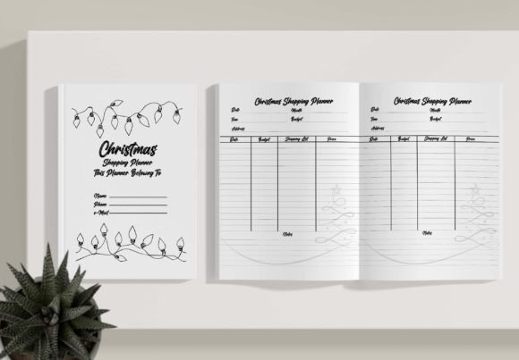 Christmas Shopping Planner KDP PrintReay: An Evaluation for Organized Holiday Planning