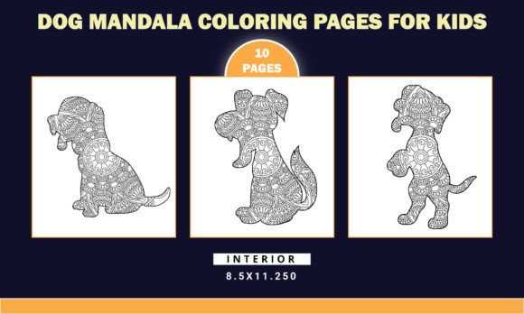 Dog Mandala Coloring Pages for Adults: Creativity Unleashed