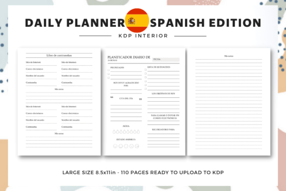 Elevate Your Planning with Spanish Edition Designs