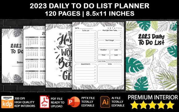 Master Your Day: The 2023 Daily To-Do List Planner