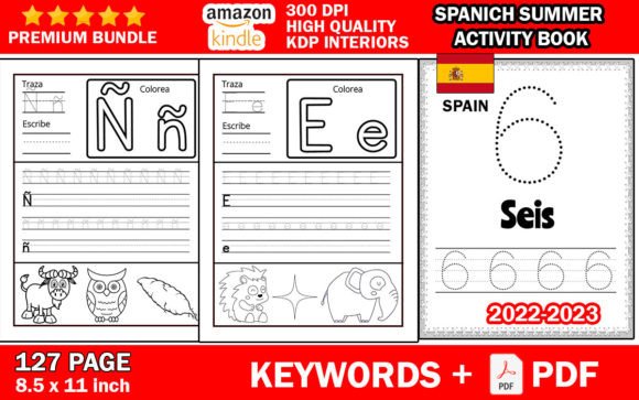 Spanish Summer Activity Workbook: Unlocking a Vibrant New Marketplace