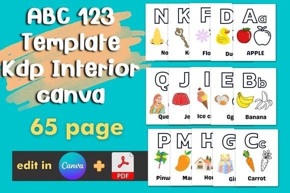 The ABC 123 Template: Your Toolkit for Early Learning & Creative Entrepreneurship
