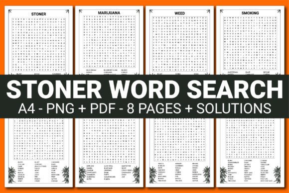 The Appeal and Craft of Adult Stoner Word Searches