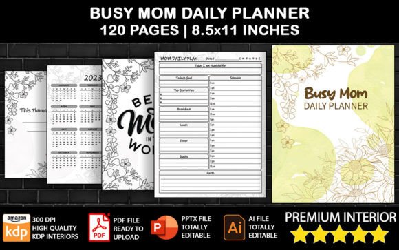 The Busy Mom Daily Planner: A Blueprint for Calm and Control