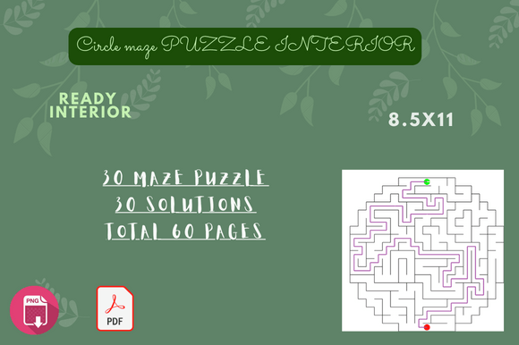 The Creative Appeal of Printable Circle Maze Puzzle Paper