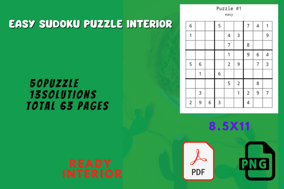 Unlock Your Creativity with KDP INTERIOR Sudoku Puzzles PAPER
