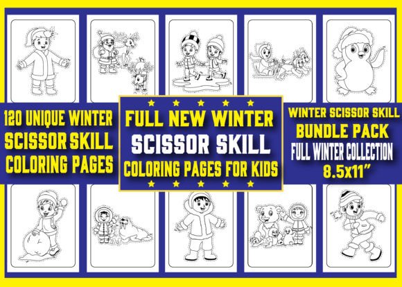 Unlocking Creativity and Fine Motor Skills: The Comprehensive Guide to Winter Scissor Skill Coloring Books