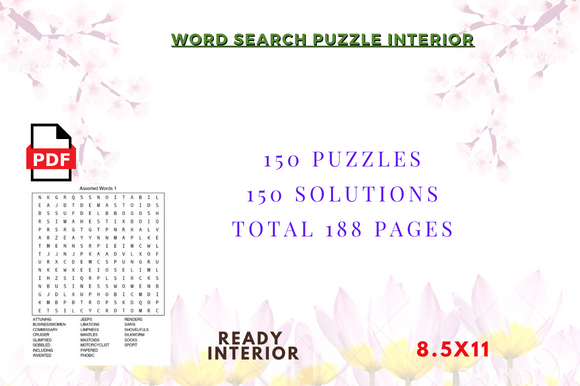 Your 45 Word Search Puzzles Source for KDP and Beyond