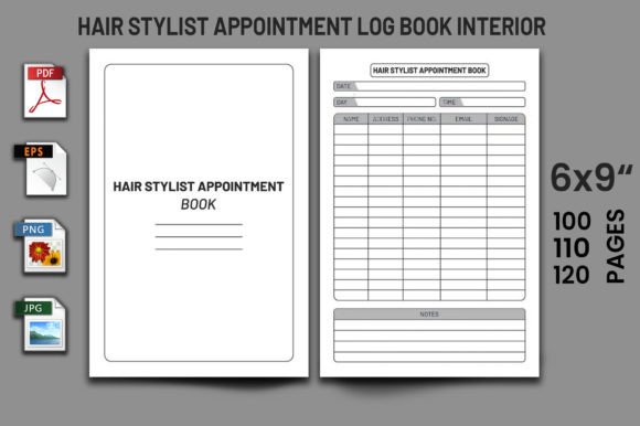 Your Profitable and Professional Hair Stylist Appointment Book
